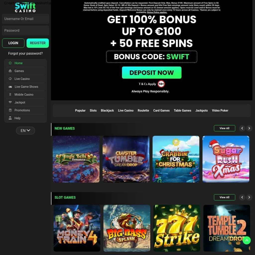 Swift Casino Review