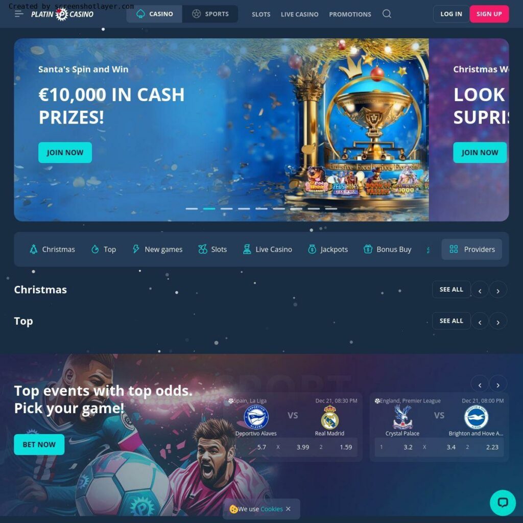 Platin Casino Review