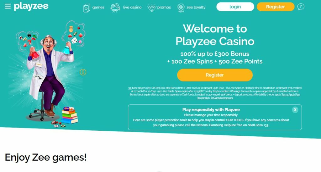 Playzee Casino Review