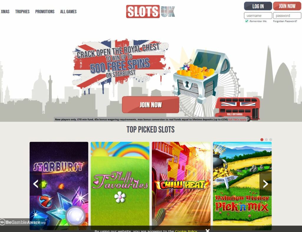 Slots UK Review