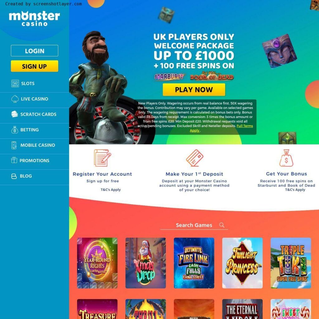 Monster Casino Review