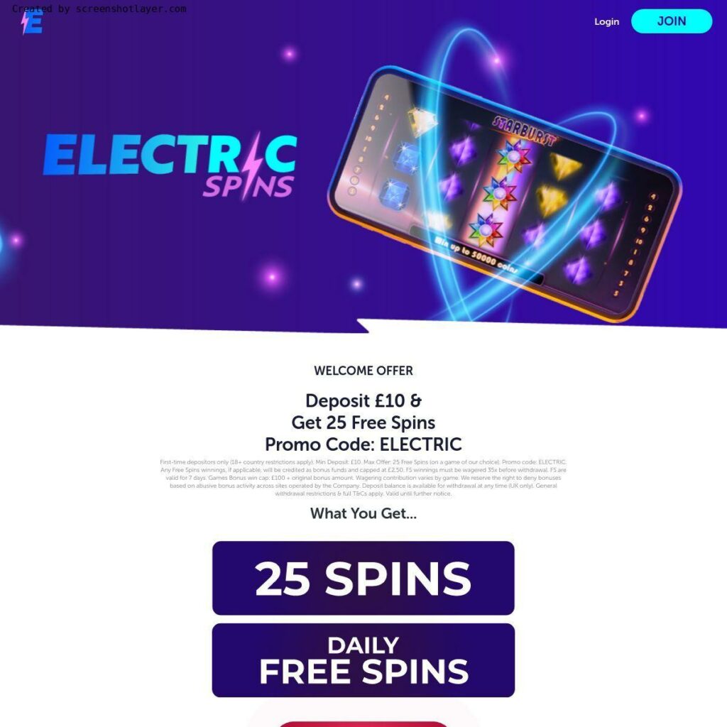 Electric Spins Review