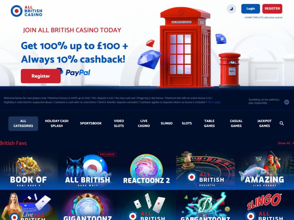 All British Casino Review