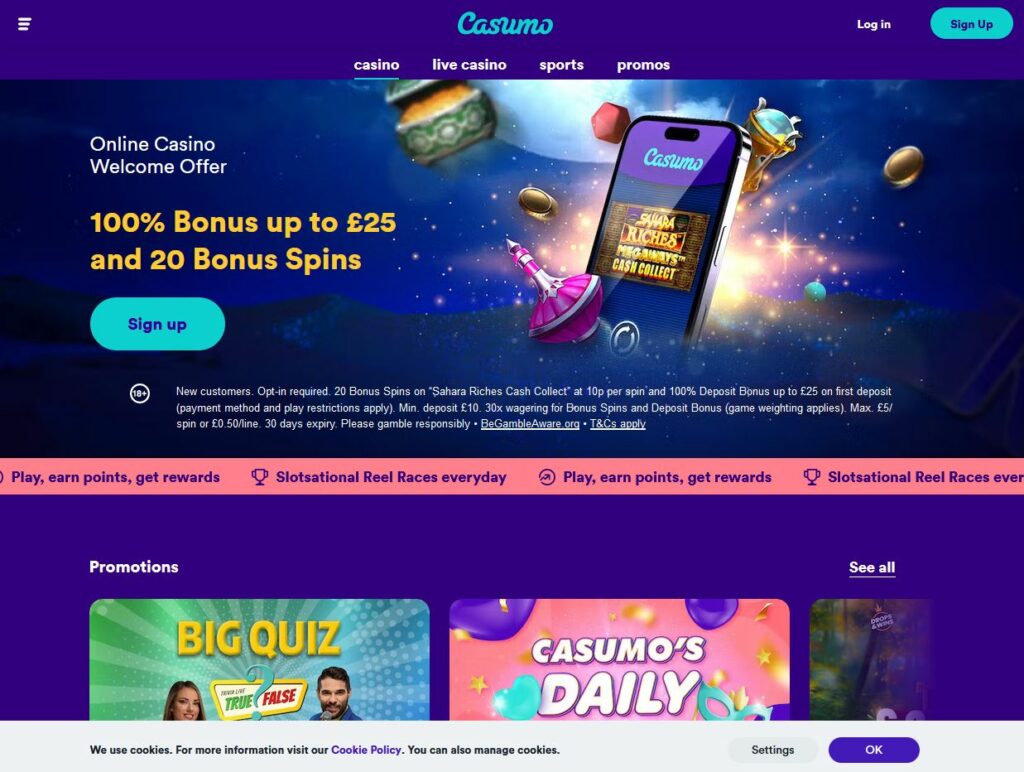 Casumo Casino Review