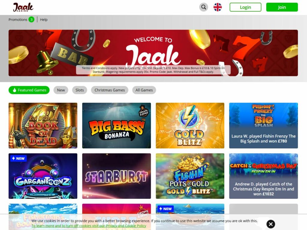 Jaak Casino Review