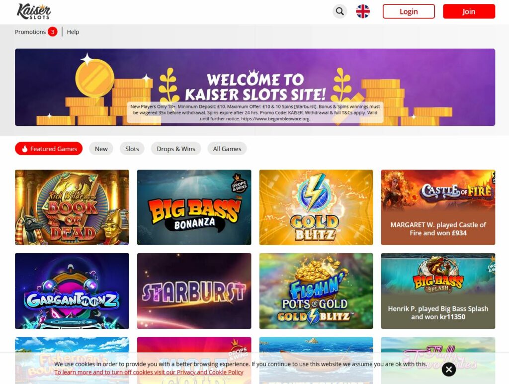 Kaiser Slots Review