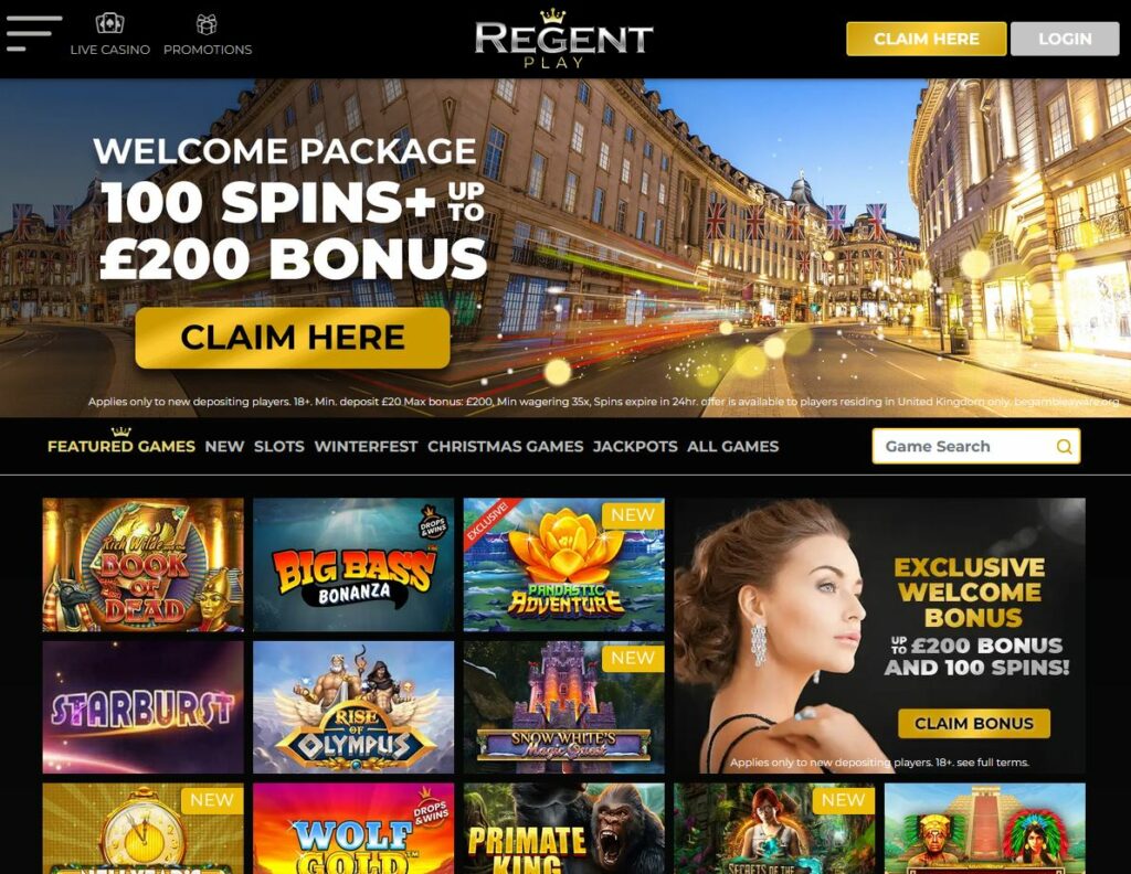 Regent Play Casino Review