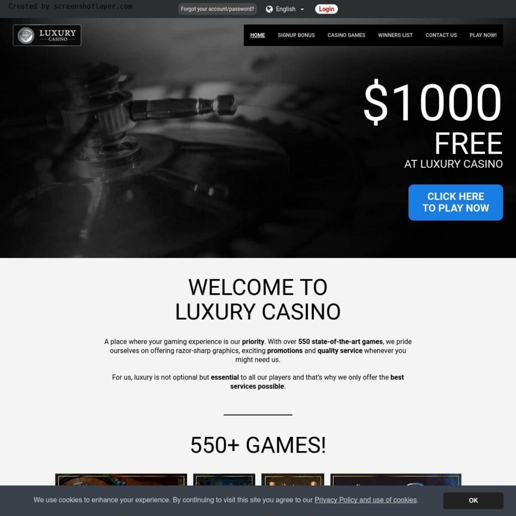 Luxury Casino Review