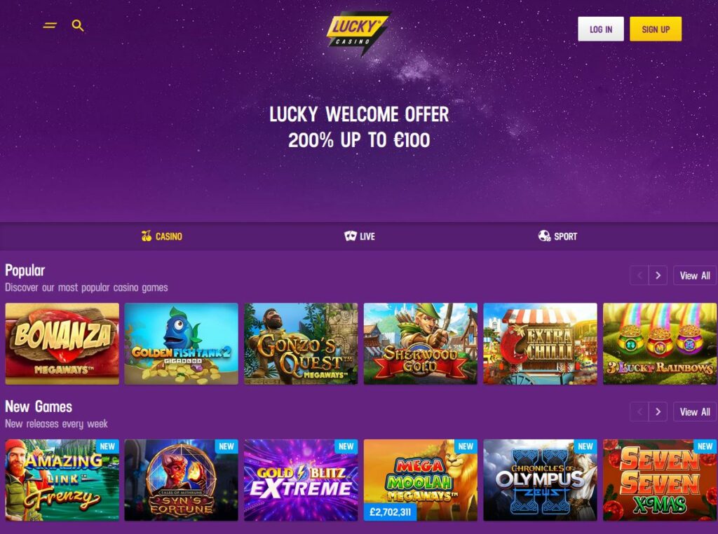 Lucky Casino Review