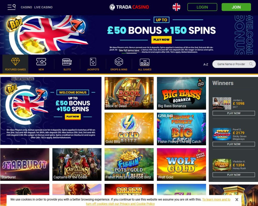 Trada Casino Review