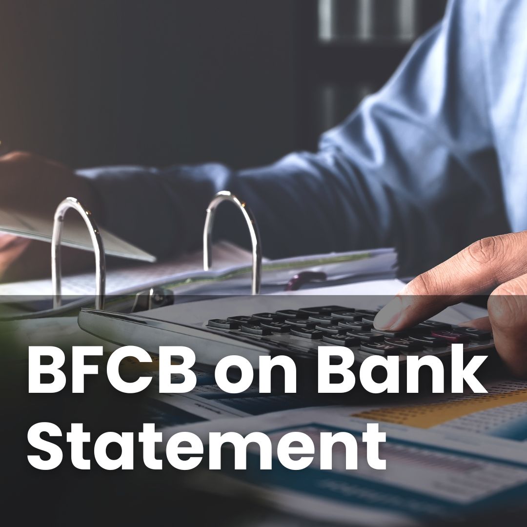 BFCB Bank Statement